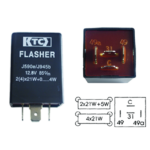 FLASHER DIRECCIONAL 4P 12V RENAULT - CITROEN - PEUGEOT