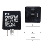 FLASHER DIRECCIONAL 5P 12V FORD 150-250-350-RANGER-WINDSTAR-EXPLORER-SPORT-EXCURSION-FREESTYLE (EP27) DOT
