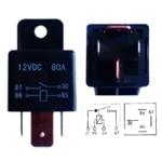 ELEVADOR LUCES 4P 12V 80AMP TIPO PESADO