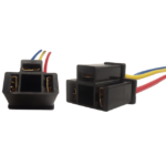 SOCKET BOMBILLO H4 *P43 PLÁSTICO CON CABLES