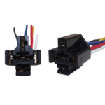 SOCKET ELEVADOR 5P CABLE 14 NEGRO PLÁSTICO