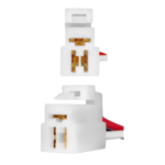 PACHA 3 VIAS HEMBRA Y MACHO CON CABLE Y TERMINALES ENCHUFE (T094 - 6.3MM) + PIN CARRO