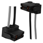 SOCKET BOMBILLO H7 PARA ALTA TEMPERATURA-CIERRE CON BLOQUEO CABLE 14AWG