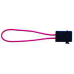 PORTAFUSIBLE ELECTRÓNICO ATO CON TAPA PLÁSTICO AWG14 CABLE CONTINUO