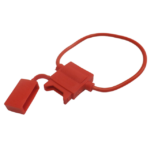 PORTAFUSIBLE ELECTRÓNICO ATO ENCAUCHETADO ROJO AWG14