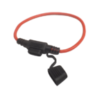 PORTAFUSIBLE ELECTRÓNICO ATO MINI CON TAPA ENCAUCHETADO CABLE #12