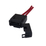 PORTAFUSIBLE ELECTRÓNICO ATO NEGRO TAPA PARA ARMAR