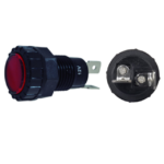 PILOTO PLÁSTICO LED UNIVERSAL ROJO 12V 2P