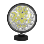 UNIDAD SELLADA REDONDA 5” 12LED 1850LM ALTO/BAJO CON SOPORTE Y CABLES 9-32V