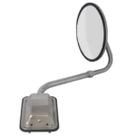 ESPEJO EN ACERO INOXIDABLE CROMADO CAPOT 8 ½" CON SOPORTE (330-008-S)