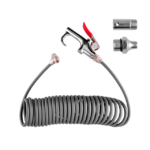 SOPLADOR DE AIRE GRIS PARA LIMPIEZA DE CABINA CON MANGUERA 4.5mts-1PC