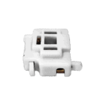SOCKET BOMBILLO H4 *P43 TIPO HELLA SIN CABLE EN LOZA BLANCO