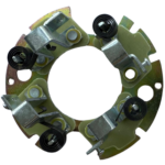 PORTAESCOBILLAS ARRANQUE DE 42MT-BRIGADIER-FREIGHTLINER-MACK-KENWORTH (SIN ESCOBILLAS) (10.5 mm T x 36.6 mm W x 25 mm L x 31 mm LL)  (63-103)