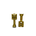 TERMINAL ENCHUFE HEMBRA 6.3 CON REJILLA Y PIN T-094 *COBRE