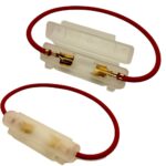 PORTAFUSIBLE VIDRIO CON TAPA TRANSPARENTE