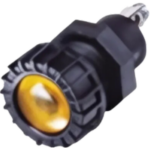 PILOTO PLÁSTICO LED UNIVERSAL AMARILLO 12V 2P