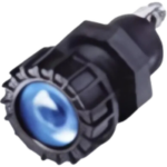 PILOTO PLÁSTICO LED UNIVERSAL AZUL 12V 2P