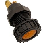 PILOTO PLÁSTICO LED UNIVERSAL NARANJA12V 2P