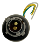 SOCKET BOMBILLO 1034 PLÁSTICO GRIS 4 GUÍAS