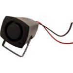 SIRENA REVERSA 12V 6 TONOS 10W PEQUEÑA