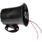 SIRENA REVERSA 12V 6 TONOS 20W MEDIANA