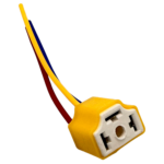 SOCKET BOMBILLO H4 *P43 LOZA ENCAUCHETADO