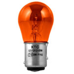 BOMBILLO 1034 12V 2C 21/5W S25 BAY15D LUZ DE FRENO NARANJA