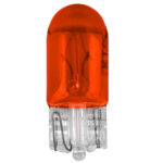 BOMBILLO 158 T10 12V 5W NARANJA LUZ INTERIOR-LATERALES-DELANTERAS-GUANTERA