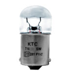 BOMBILLO 67 24V 5W T16 BA15S LUZ PLACA-TRASERA-DELANTERA-TABLERO