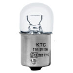 BOMBILLO 12V 67 10W BA15S T16  LUZ PLACA-TRASERA-DELANTERA-TABLERO