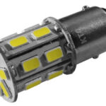 BOMBILLO 1141 12V 20LED BLANCO 5730SMD 1 CONTACTO