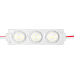 BOMBILLO MODULO 3 LED 12V 3030 BLANCO ABS 360-450 LM