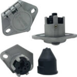 CONECTOR TRAILER HEMBRA 7 VIAS TAPA