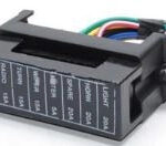 CAJA PORTAFUSIBLE ELECTRÓNICO 8 PUESTOS CON CABLE
