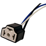 SOCKET BOMBILLO H4 *P43 LOZA ENCAUCHETADO