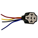 SOCKET ELEVADOR 4-5P LOZA CON CABLE 16 Y RECUBRIMIENTO EN PLÁSTICO