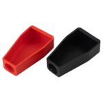 CAPUCHON TERMINAL BATERÍA NEGRO Y ROJO LARGO 70MM X ANCHO 40MM X ALTO 21MM Y TUBO DE 23MM