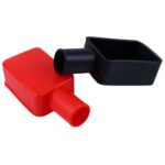 CAPUCHON TERMINAL BATERÍA NEGRO Y ROJO - LARGO 79MM X ANCHO 37MM X ALTO 25MM Y TUBO DE 20MM
